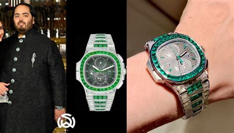 anant ambani watch cost.